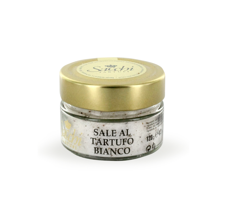 Levně Jemná mořská sůl s drahocenným bílým lanýžem - 120g (Lanýžová sůl)