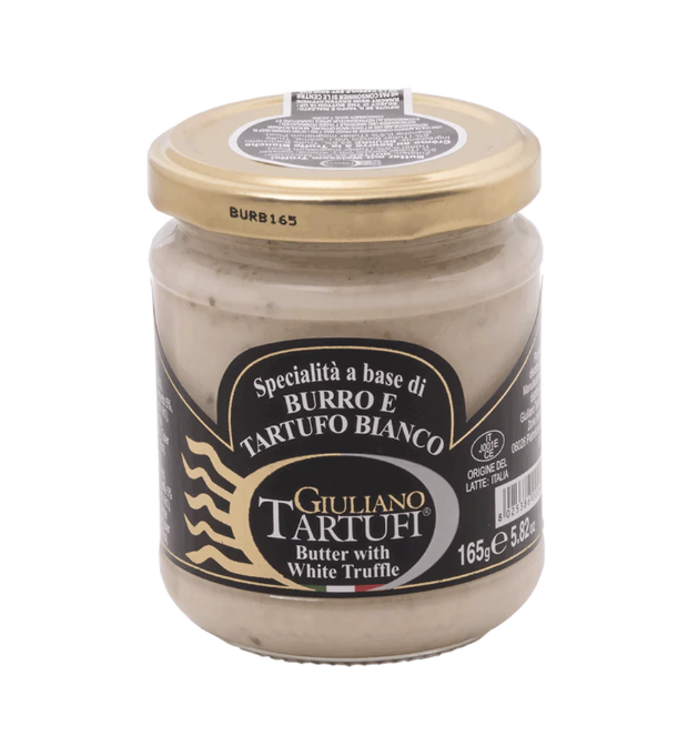 Levně Lanýžové máslo s kousky bílého lanýže 5,5% - 165g