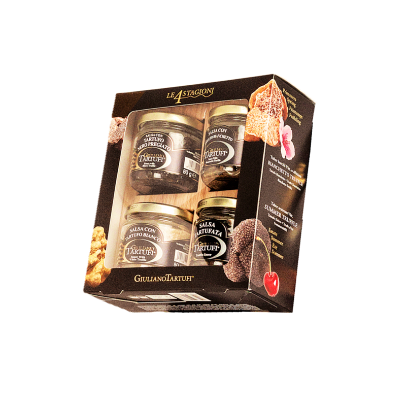 Dárkové balení 4 sezónní lanýžové omáčky, 320 g