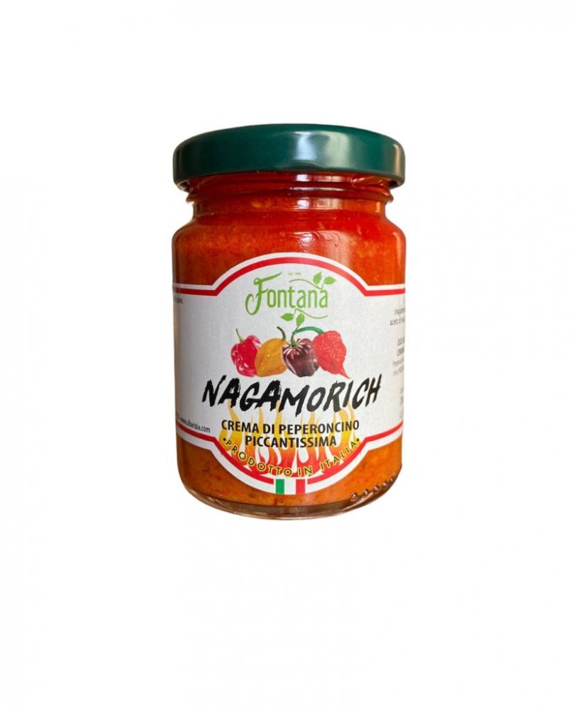 Levně Velice pálivý krém z chilli papriček Nagamorich (Bhut Jolokia) – 90 g