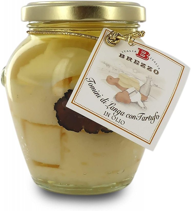Ovčí sýr s lanýžem nakládané v oleji, 280 g