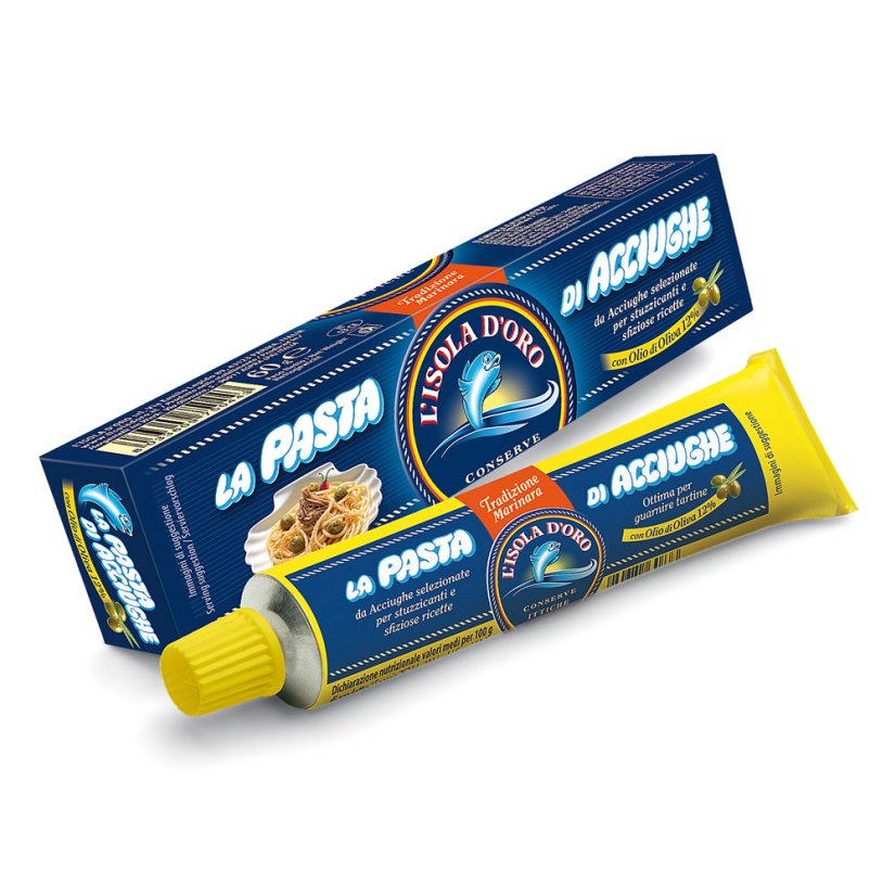 Ančovičková pasta s olivovým olejem 8%, 60 g