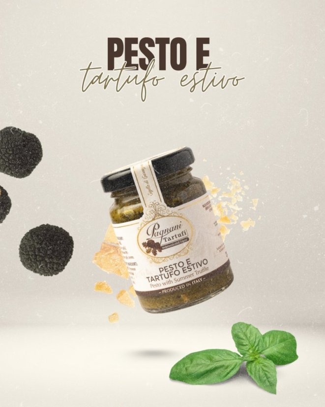Bazalkové pesto s letním lanýžem, 90 g
