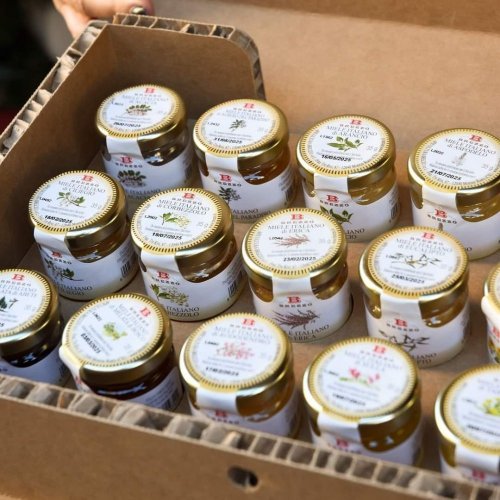 Geschenkpackung Atlas Honig, 18 Stück Italienischer Honig x 35 g