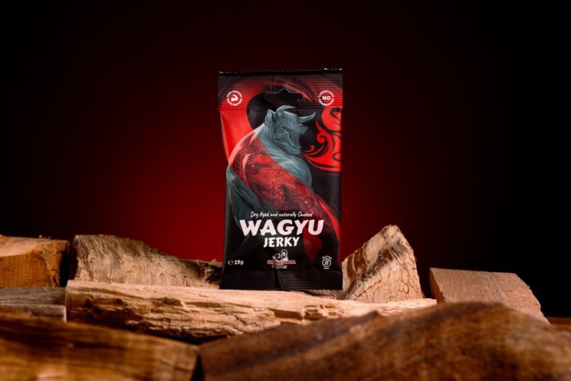 Wagyu hovězí Jerky, 25 g - speciální edicí - 100 % přírodní