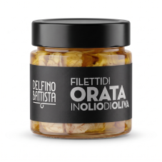 Filety z pražmy královské olivovém oleji, 200 g (Filetti di Orata)