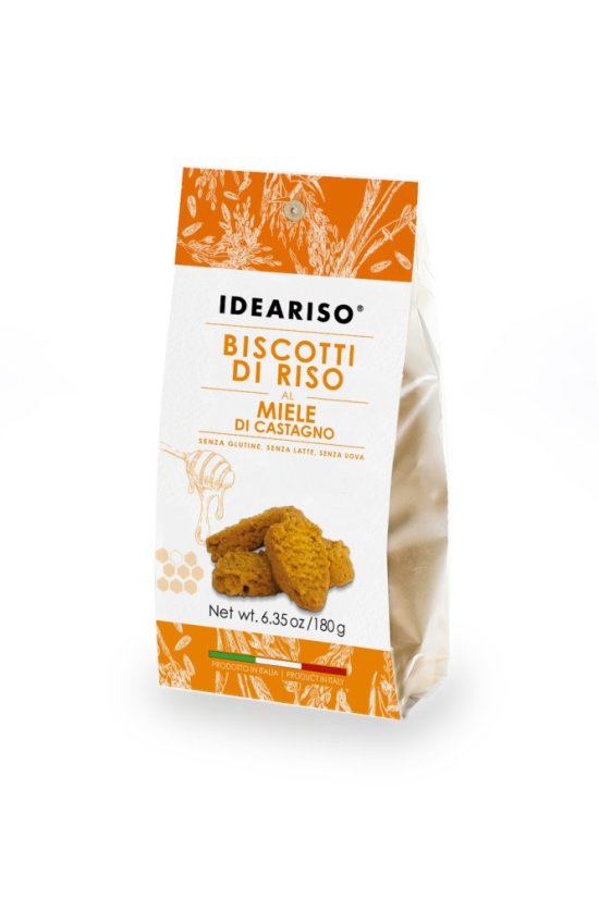 Rýžové sušenky s kaštanovým medem, 180 g