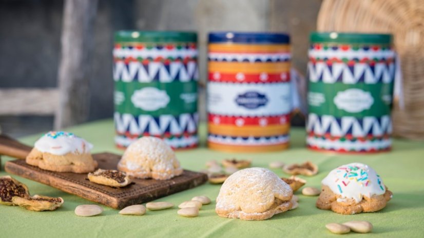 Sicilské dezertní sušenky plněné fíky a mandlemi, 320 g