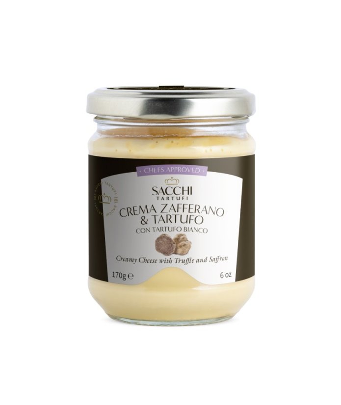 Šafránový krém s drahocenným bílým lanýžem, 170 g