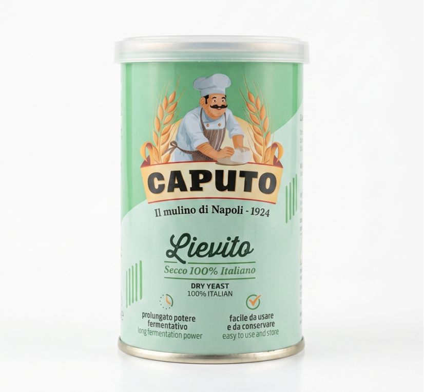 Sušené droždí Caputo, 100 g - Vysoká účinnost