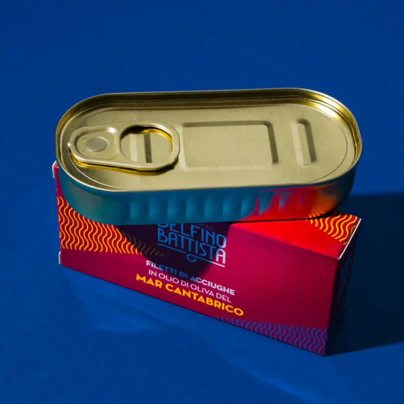 Filety z ančoviček z Kantaberského moře, 50 g (Filetti di Alici del Cantabrico)