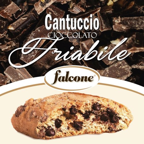 Sušenky Cantucci s hořkou čokoládou, 200 g