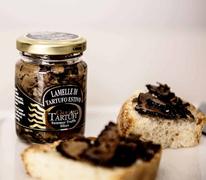 Carpaccio (plátky) z černého letního lanýže, 80 g / 50 g