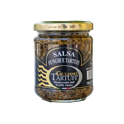 Lanýžová pasta z černého lanýže 7 %, 180 g (Salsa Tartufata) Lanýžová pasta z černého lanýže 7 %, 180 g (Salsa Tartufata)