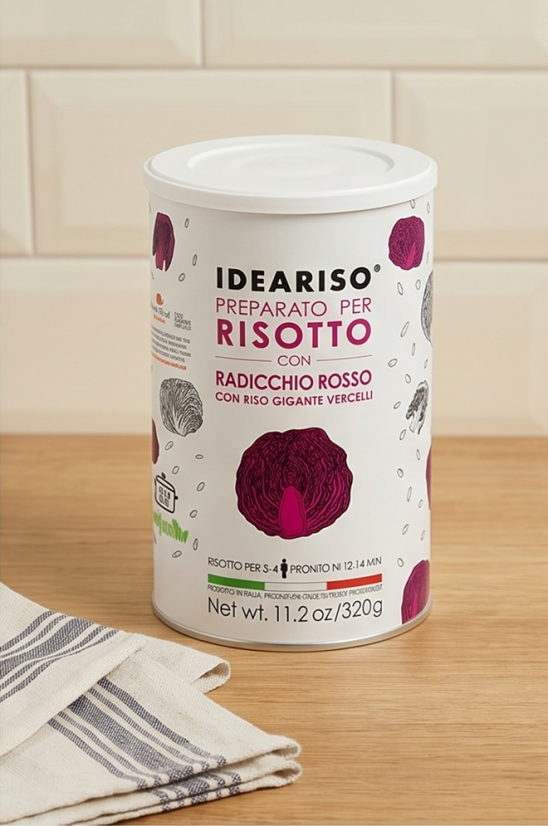 Italské rizoto s čekankou, 320 g (Risotto al Radicchio Rosso)