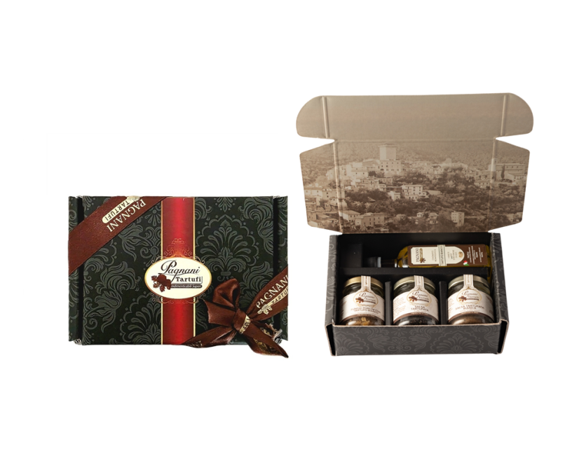 Premiový dárkový box se 4 lanýžovými produkty