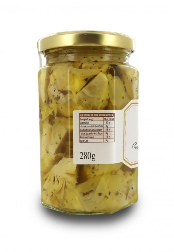 Artyčoky v oleji, 280 g