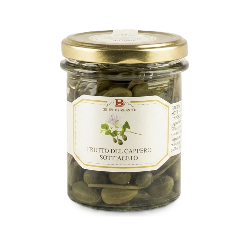 Nakládané kapary se stonkem, 180 g
