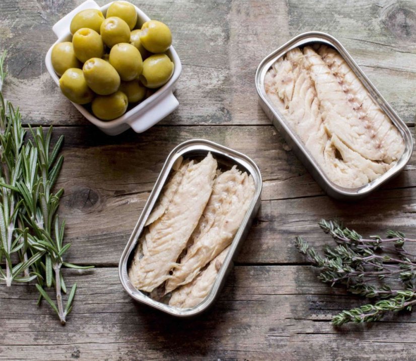 Filety z makrely v olivovém oleji, 125 g