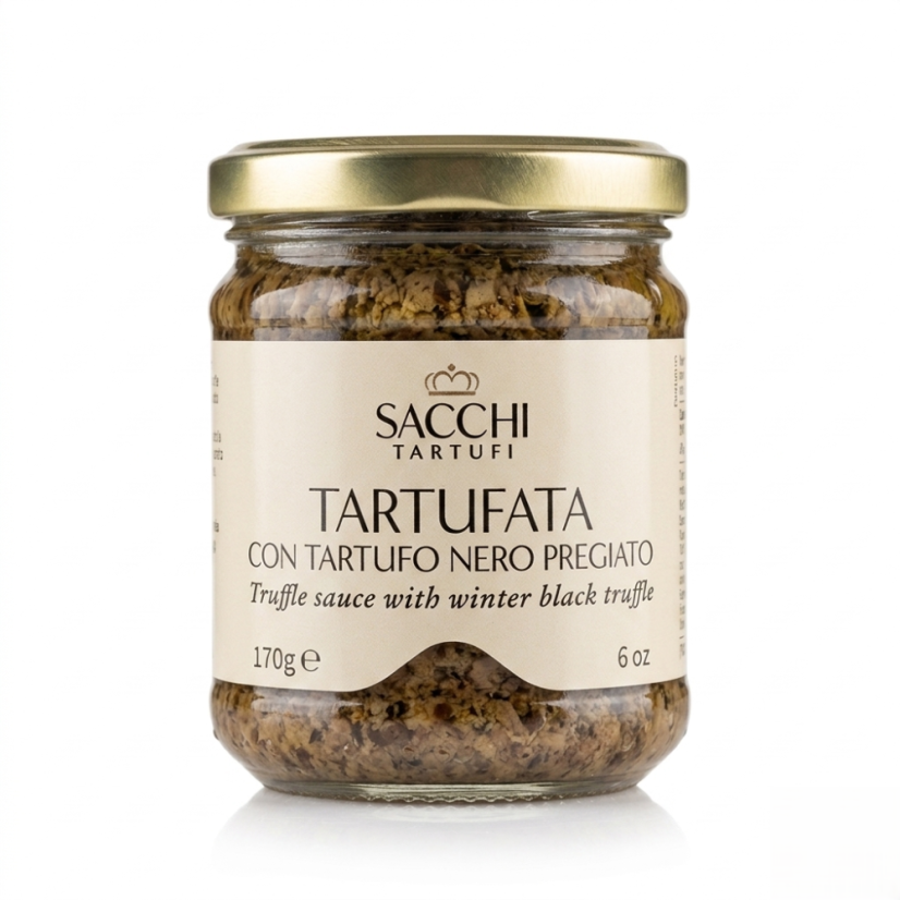 Lanýžová pasta z černého drahocenného lanýže, 170 g  (Salsa Tartufata)