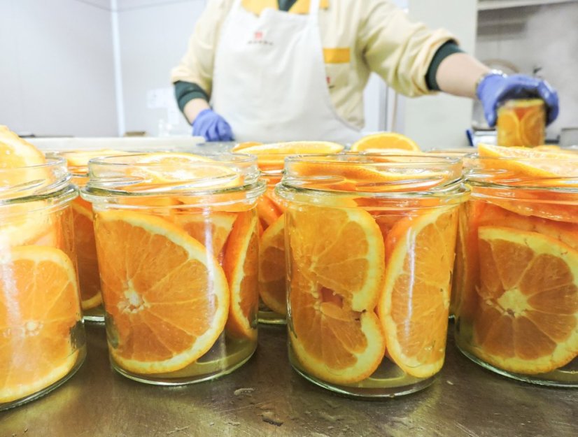 Sicilské pomeranče v sirupu, 320 g