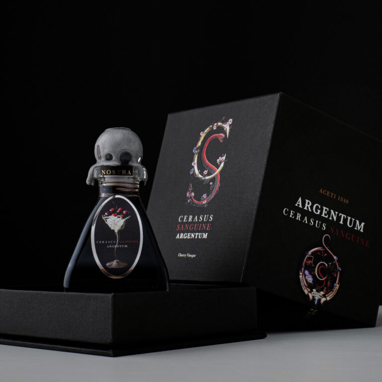 Balzamikový ocet z třešní Argentum, 100 ml - 100% přírodní - v dárkové krabičce