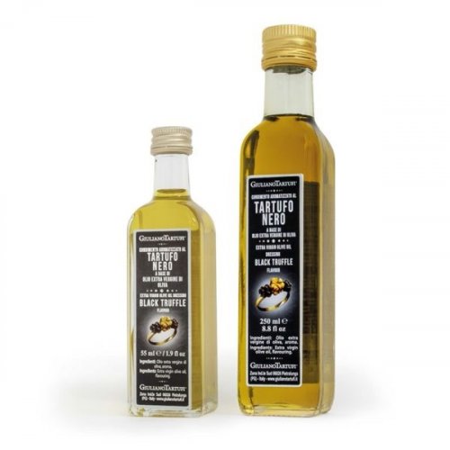 Natives Olivenöl Extra aromatisiert mit schwarzem Trüffel - 250ml