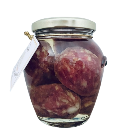 Vepřové salámky s černým lanýžem, 290 g