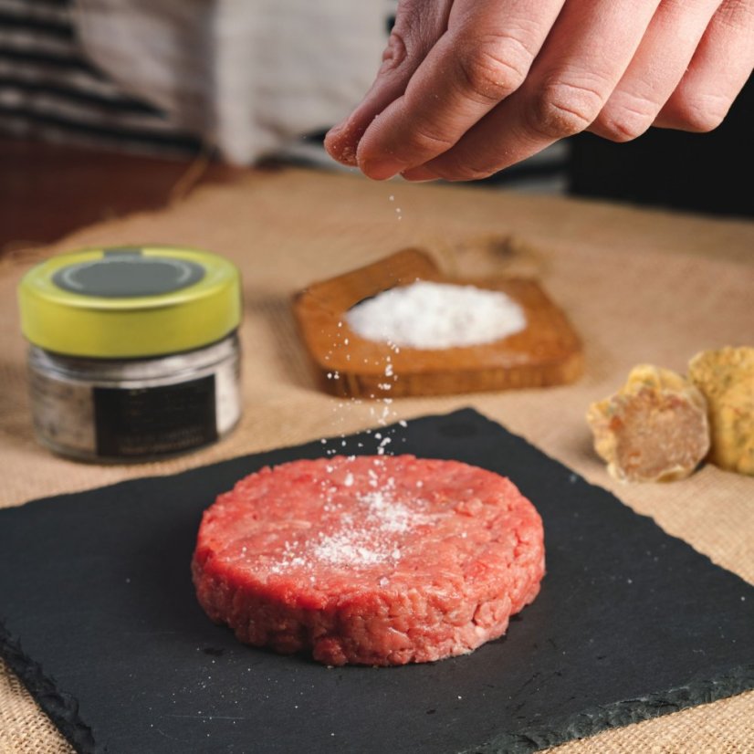 Jemná mořská sůl s drahocenným bílým lanýžem, 120 g  (Lanýžová sůl)