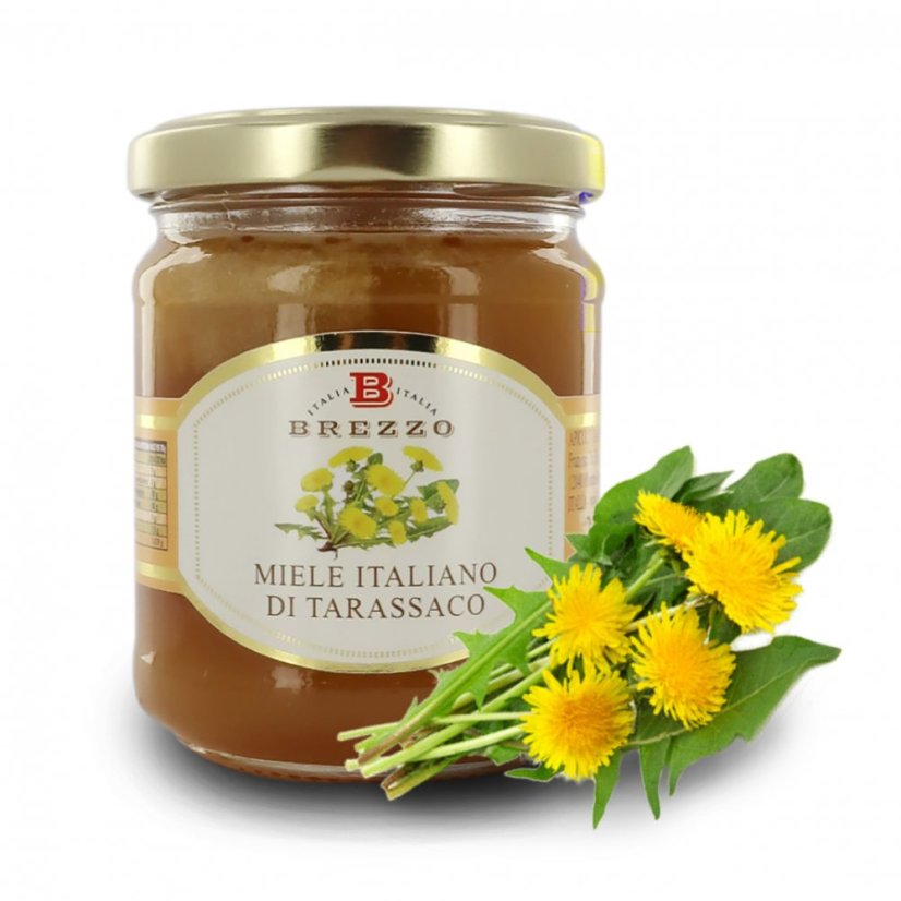 Italský med z pampeliškových květů, 250 g (Miele di Tarassaco)