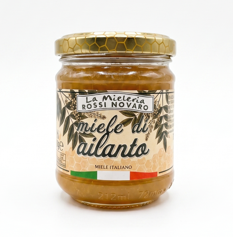 Italský med z Pajasanu žláznatého z Toskánska, 250 g (Miele di Ailanto)