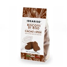 Rýžové sušenky s kakaem, 180 g