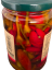Italské chilli papričky Diavolicchio v oleji, 290 g