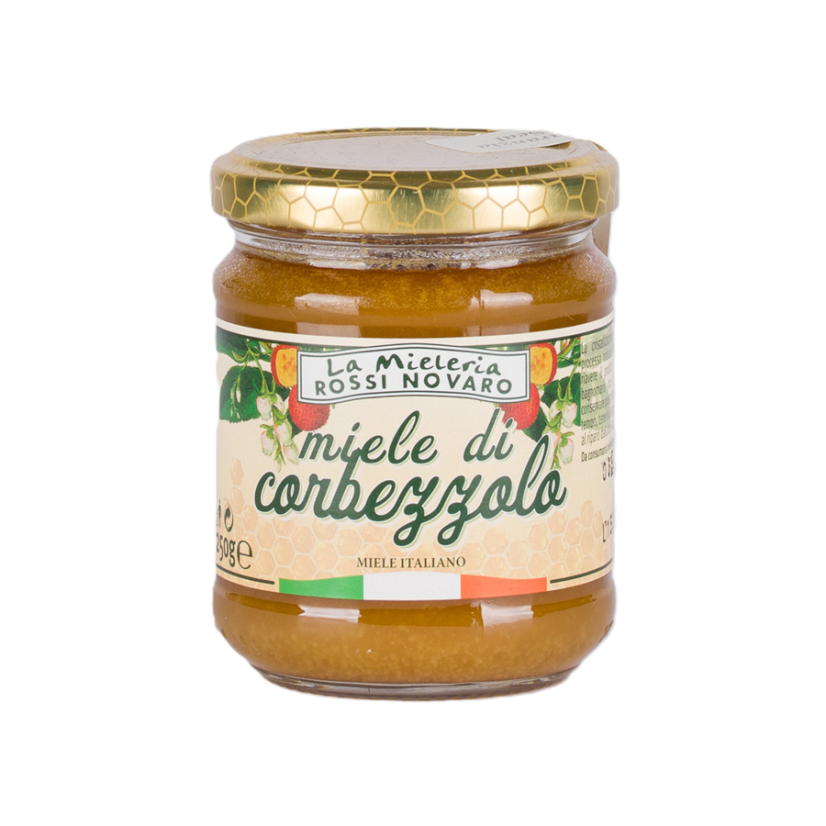 Italský med z planikových květů, 250 g (Miele di Corbezzolo)