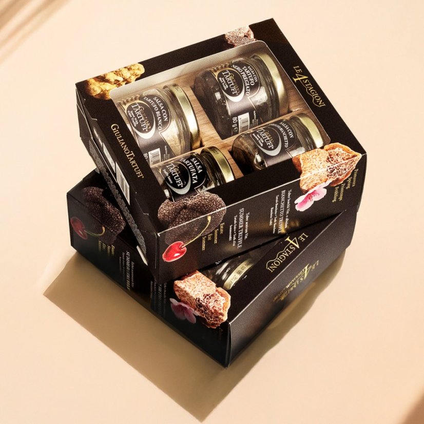 Dárkové balení 4 sezónní lanýžové omáčky, 320 g