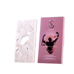 Tabulka bílé čokolády s krémovou náplní balsamického octa z třešní, 120 g