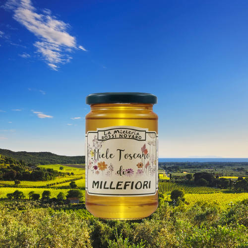 Italský Květový med, 400 g (Miele Toscano di Millefiori) :: Lanýž Shop -  Italské Speciality