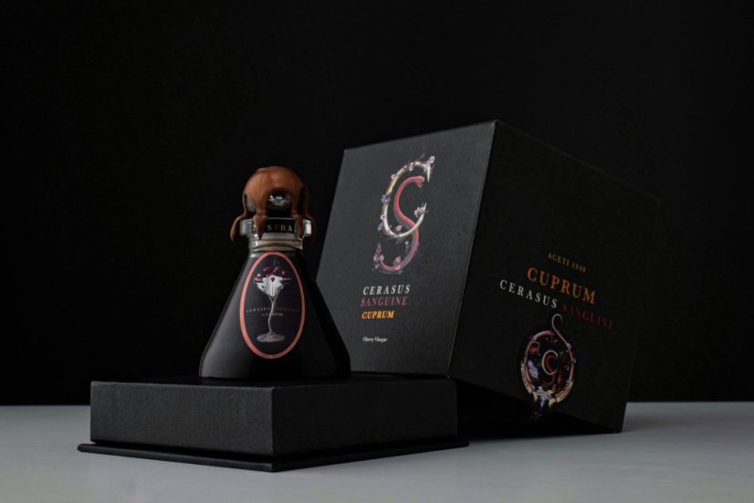Balzamikový ocet z třešní Cuprum, 100 ml - 100% přírodní - v dárkové krabičce