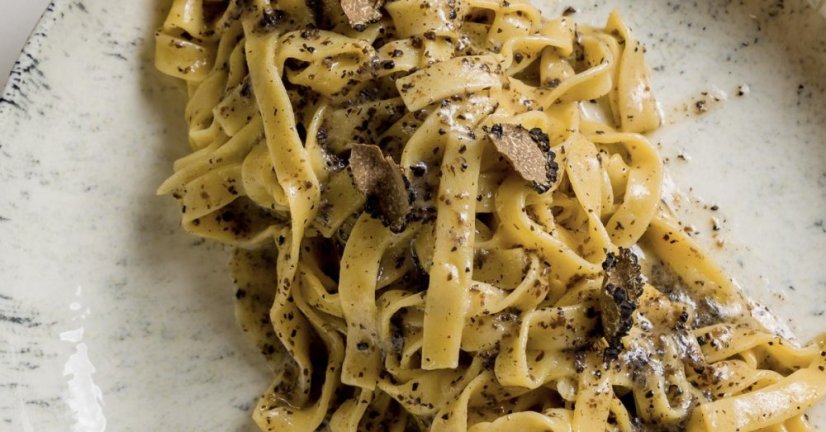 Lanýžová omáčka 10 % s lanýžovými plátky, 90 g  (Lanýžová pasta)