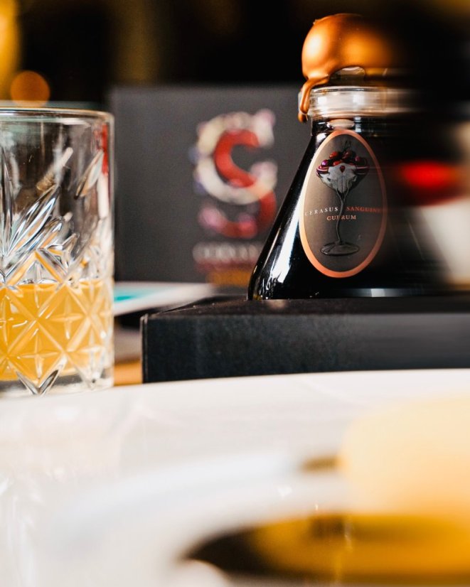 Balzamikový ocet z třešní Cuprum, 100 ml - 100% přírodní - v dárkové krabičce