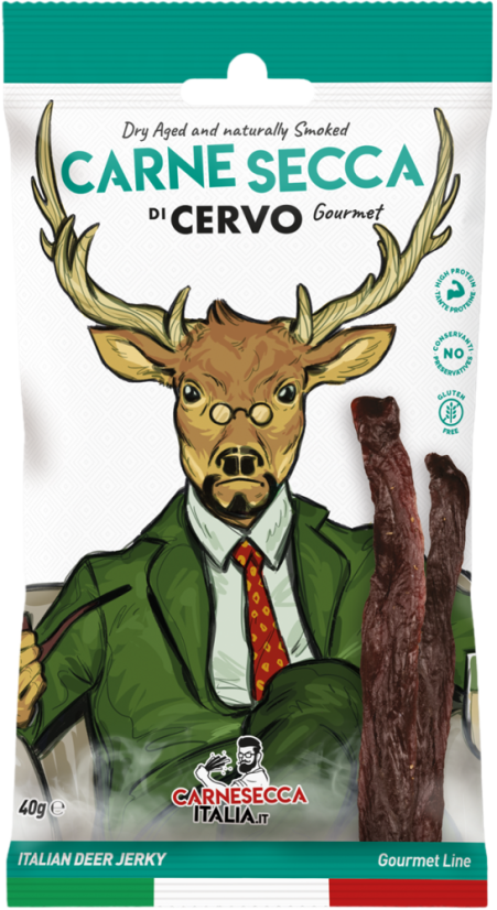 Jelení Superior Jerky, 40 g - 100 % přírodní