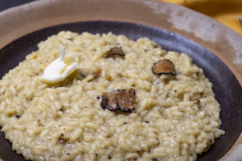Rizoto s černým lanýžem, 350 g  (Riso Carnaroli)