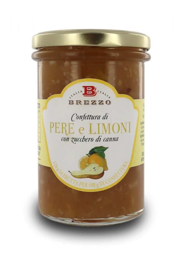 Hruškový džem extra s citronem, 350 g (120g ovoce na 100g džemu)