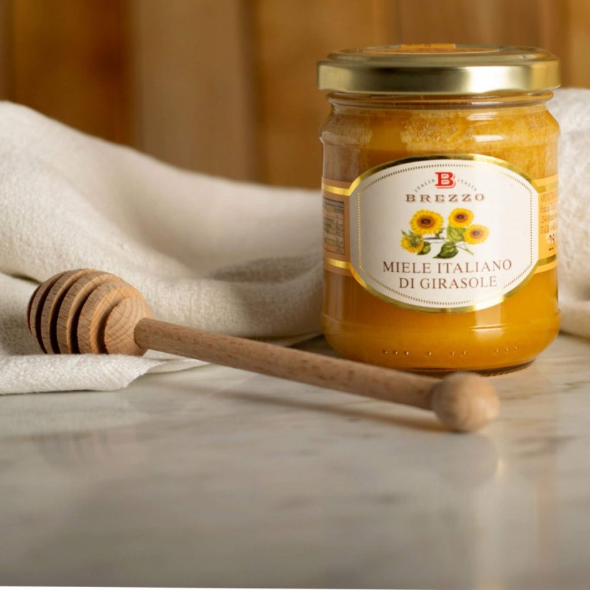 Italský med ze slunečnicových květů, 250 g (Miele di Girasole)