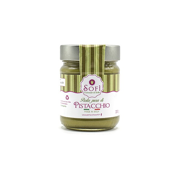 Pistáciová pasta, 200 g - 100% pistácie