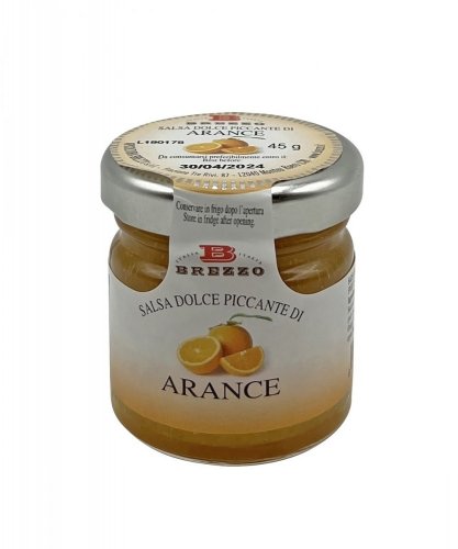 Süße und pikante Orangensauce, 45 g  (Mostarda)
