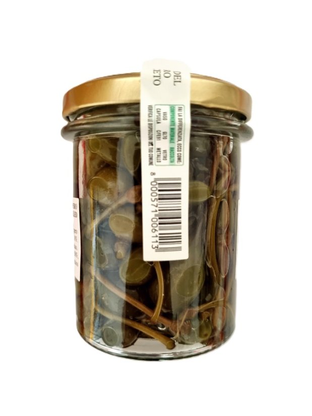 Nakládané kapary se stonkem, 180 g