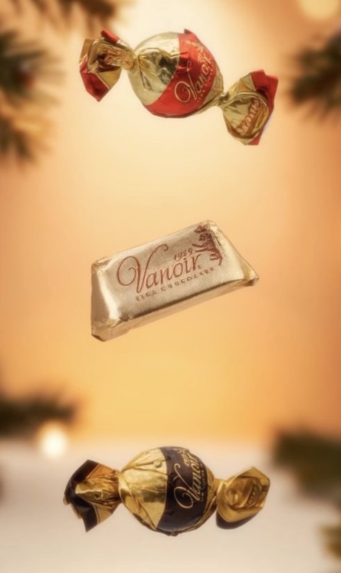 Dárková krabička plná čokolády, 380 g