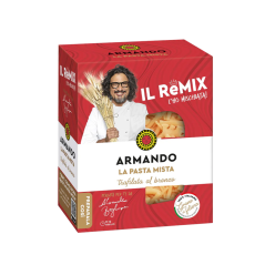 Mix krátkých těstovin Remix Armando, 500 g - metoda nulových reziduí