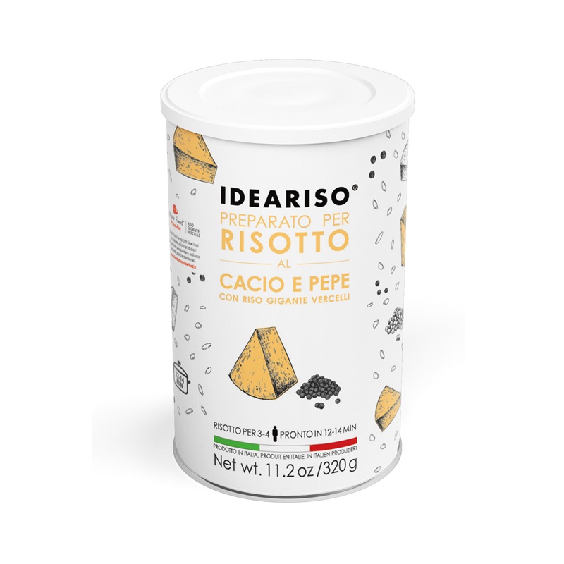Italské rizoto se sýrem a pepřem, 320 g (Risotto Cacio e Pepe)